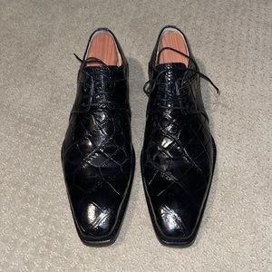 Fennix Italian 100% Mississippiensis Alligator Dress Shoes